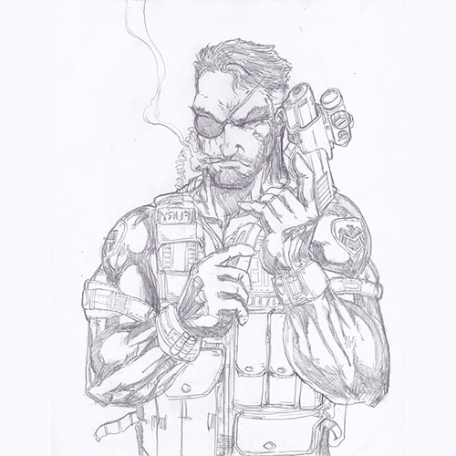 Student Sketching Work Project 8